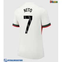 Fotballdrakt Dame Chelsea Pedro Neto #7 Bortedrakt 2025-26 Kortermet